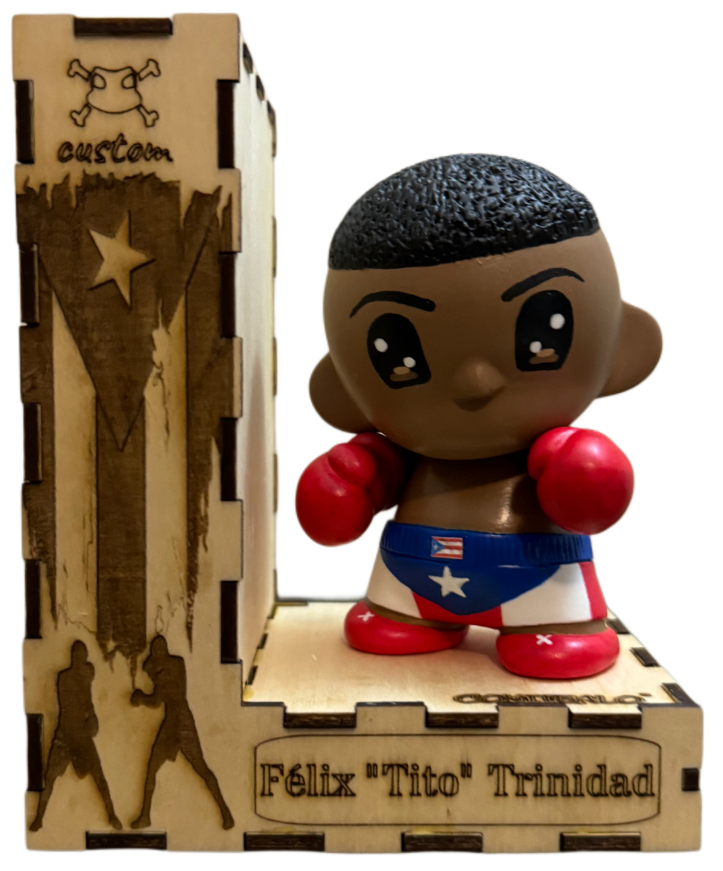 “Félix ‘Tito’ Trinidad” Tribute Art Toy