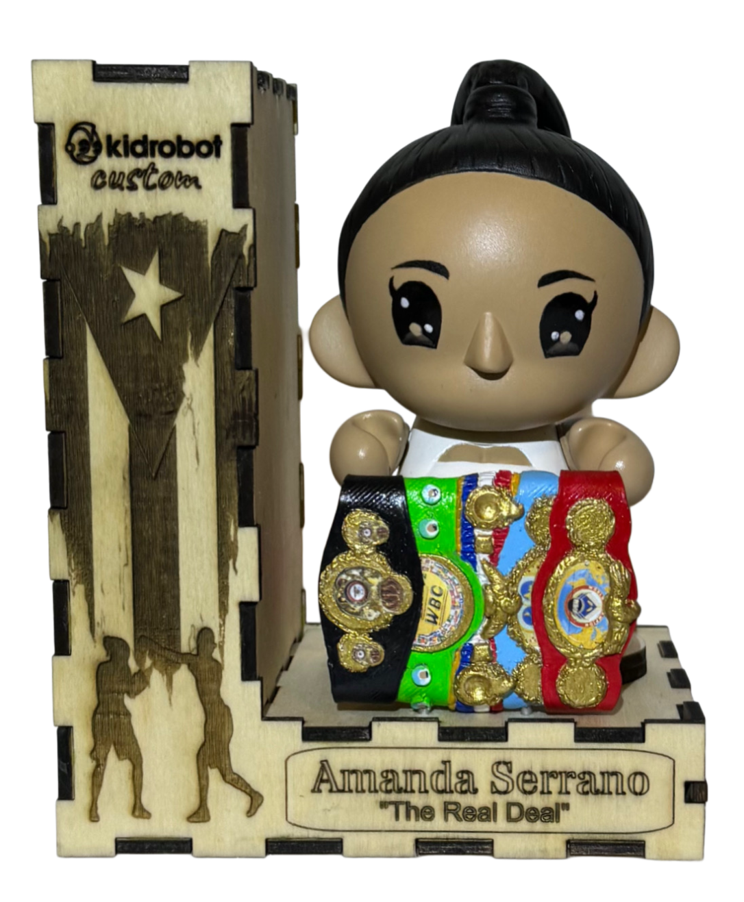 “Amanda Serrano - The Real Deal” Art Toy: A limited-edition