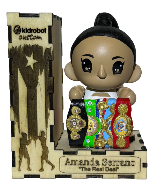 “Amanda Serrano - The Real Deal” Art Toy: A limited-edition